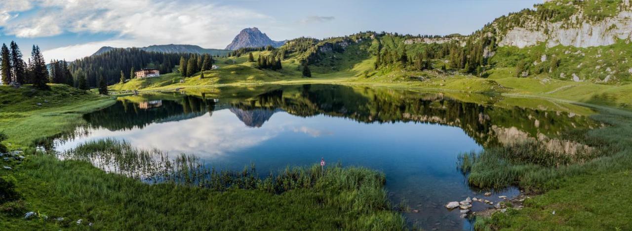 Alpenappartement Bergkoenig Warth  المظهر الخارجي الصورة