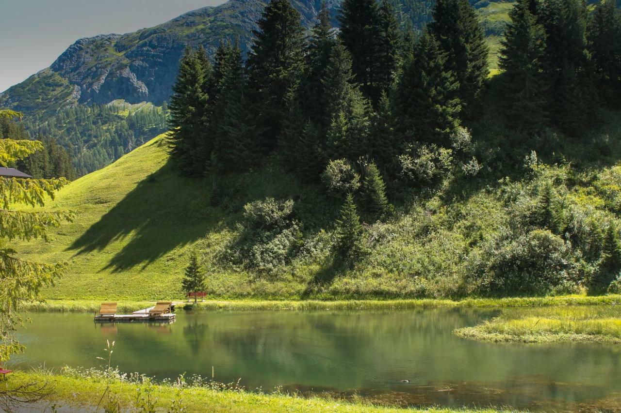 Alpenappartement Bergkoenig Warth  المظهر الخارجي الصورة