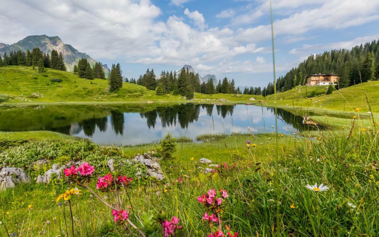 Alpenappartement Bergkoenig Warth  المظهر الخارجي الصورة