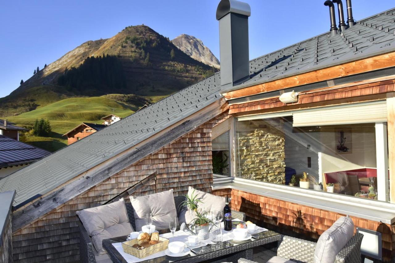 Alpenappartement Bergkoenig Warth  المظهر الخارجي الصورة